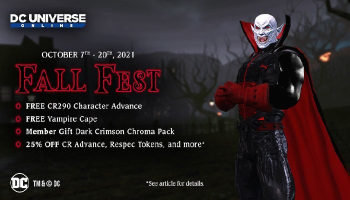 Fall Fest is Back in DC Universe Online With a New Race, New Feats, and Free Festive Rewards