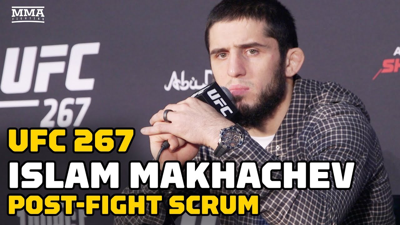 Islam Makhachev Wants Lightweight Title Shot After Dominant Win at UFC 267