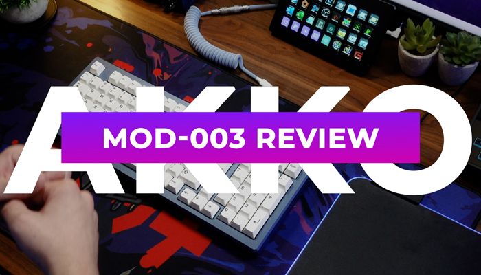 Akko MOD003 DIY Keyboard Kit Review