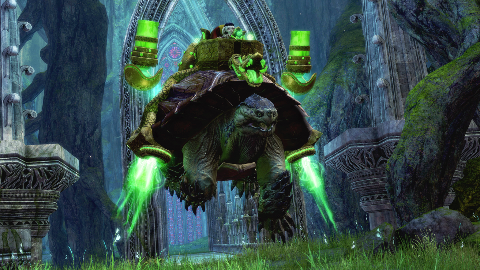 Issues With Jade Bots and Siege Turtle Mounts Among Guild Wars 2’s End of Dragons Running Issues