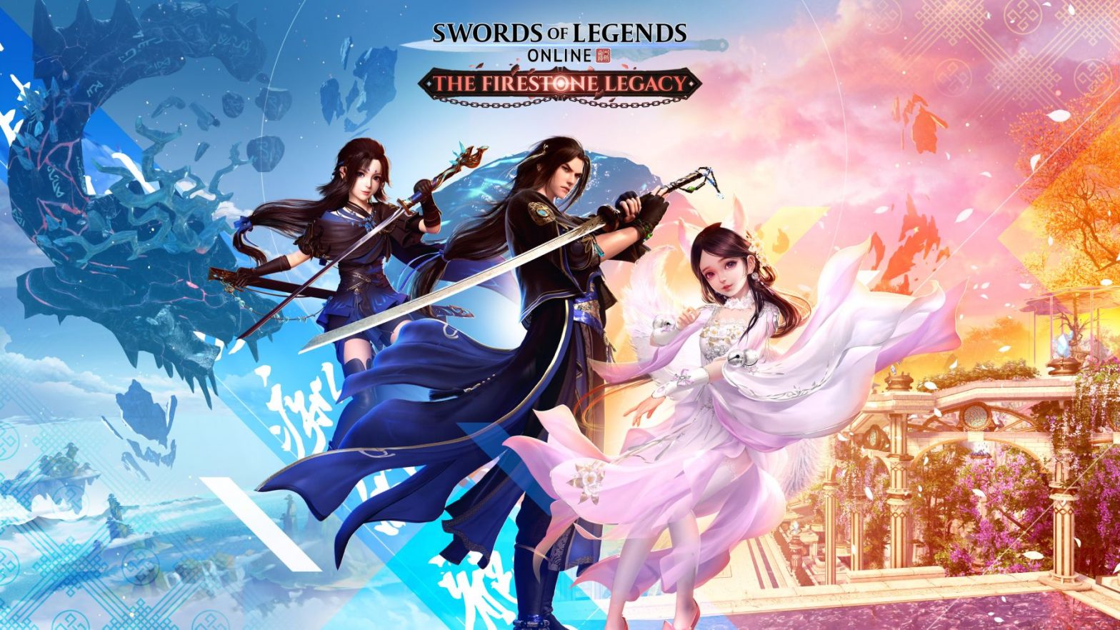 Swords of Legends Online Adds New Tanky, Crystal Sword Weilding Warrior Class With Firestone Legacy Update