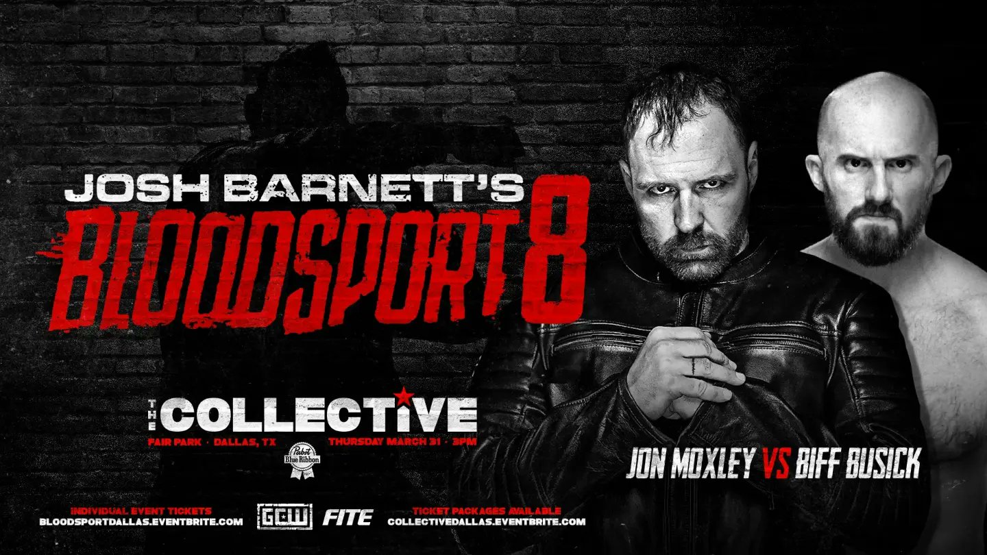 GCW Josh Barnett’s Bloodsport 8 Live Coverage (3/31) – Moxley/Busick, Suzuki/Dickinson & More