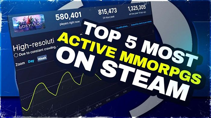 Top 5 Most Active MMORPG’s on Steam in 2022