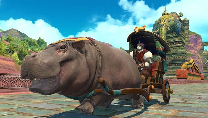 Final Fantasy XIV Patch 6.15 Adds Quests, More Quests, a Hippo Cart Mount, and More