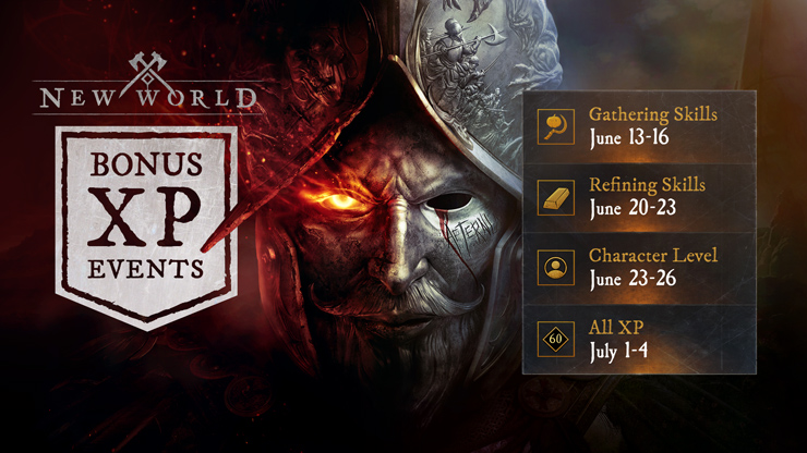 New World Closes XP Bonus Events Slate With ‘XP Extravaganza’ From July 1-5th