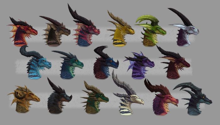 See Some Dracthyr Customization Options and Preview Rogue and Hunter Talent Trees for Dragonflight