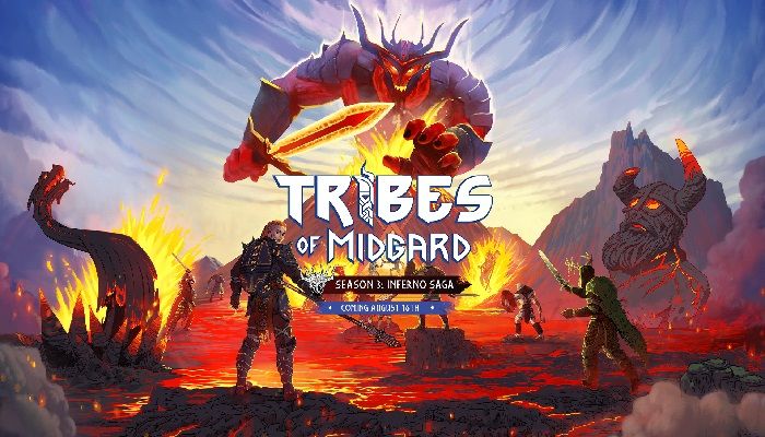 Tribes of Midgard Opening Season 3, Inferno Saga and Launching on Xbox and Nintendo Switch in August