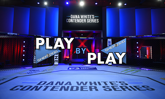 Dana White’s Contender Series 2022 Week 6 Play-by-Play and Results