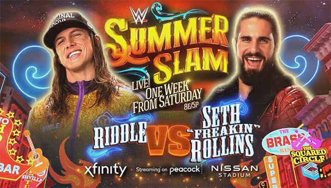 Note On SummerSlam Match Being Cut Short Due To Time Constraints