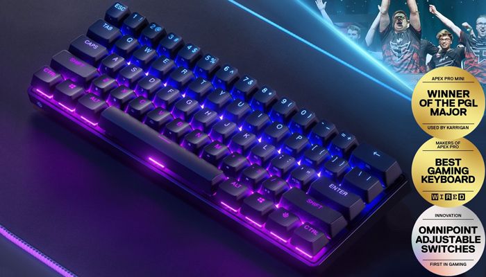 Steelseries Apex Pro Mini Wireless Review: The Best Compact Gaming Keyboard of 2022