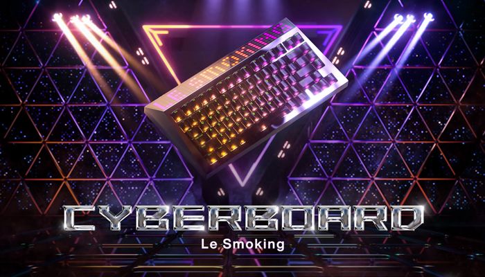 The Cyberboard R2 Le Smoking is a Tesla-inspired and Completely Over the Top Keyboard (We Love It)