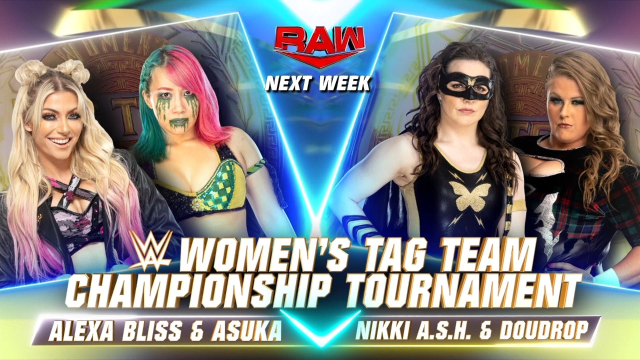 WWE Women’s Tag Title Tournament Match Announced For 8/15 Raw
