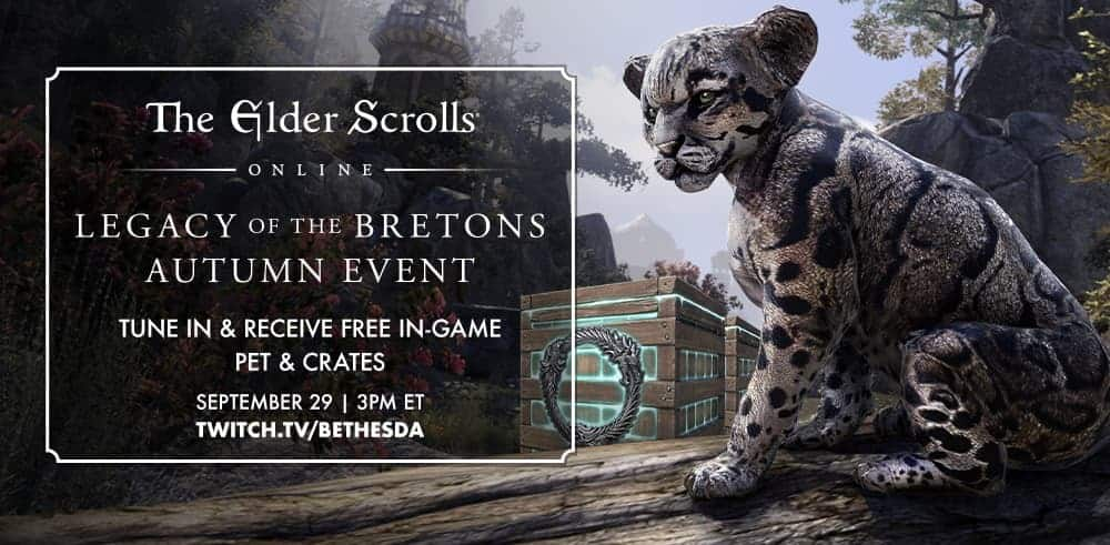 The Elder Scrolls Online Team To Stream a Deep Dive into Firesong With The Legacy of the Bretons Autumn Event