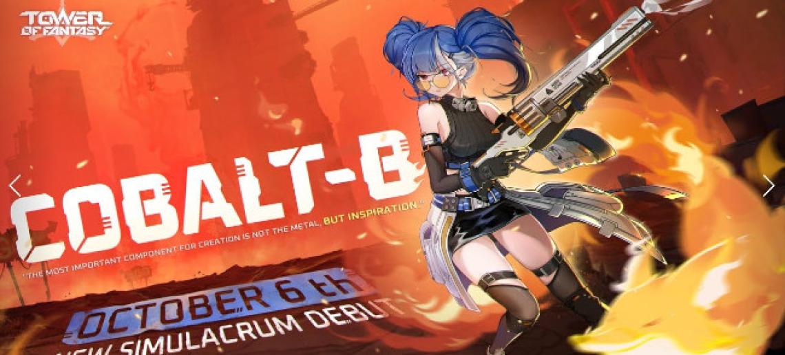 Tower of Fantasy Starts Some Events and New Character, Weapons Engineer, Cobalt-B Arrives Next Week