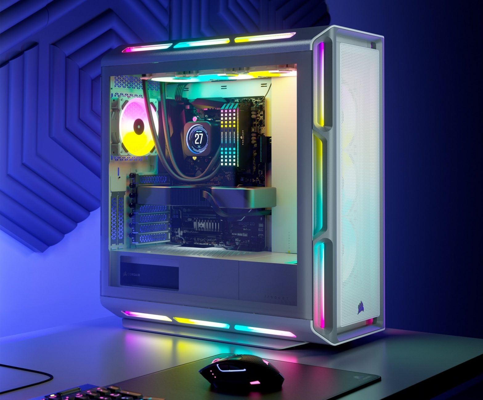 Corsair iCUE 5000T RGB Tempered Glass Case Review