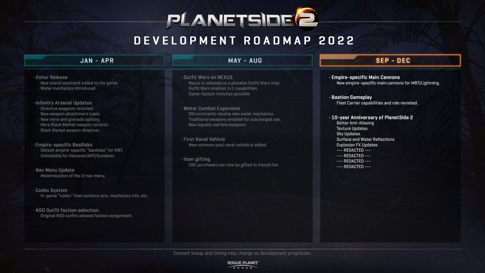 PlanetsSide 2 Closes in on 10-Year Anniversary, Plans Visual Updates and More!