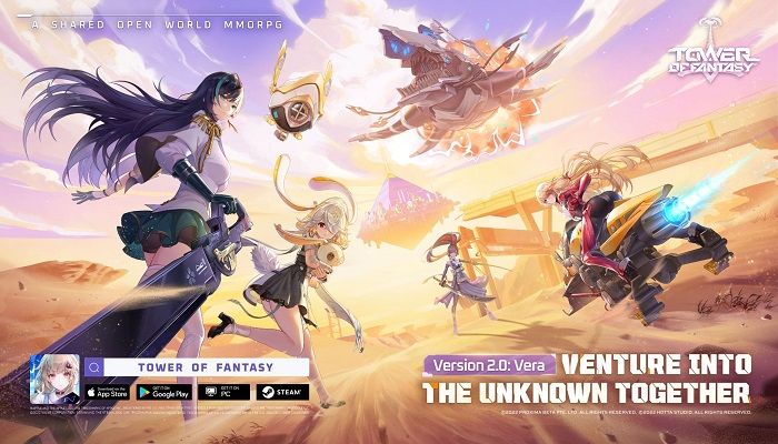 Tower of Fantasy Vera Update Coming October 20th, With Steam Launch the Same Day