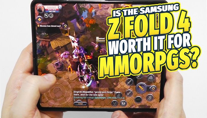 How Does the Samsung Galaxy Z Fold 4 Stack Up as a Handheld MMORPG Gaming Device?