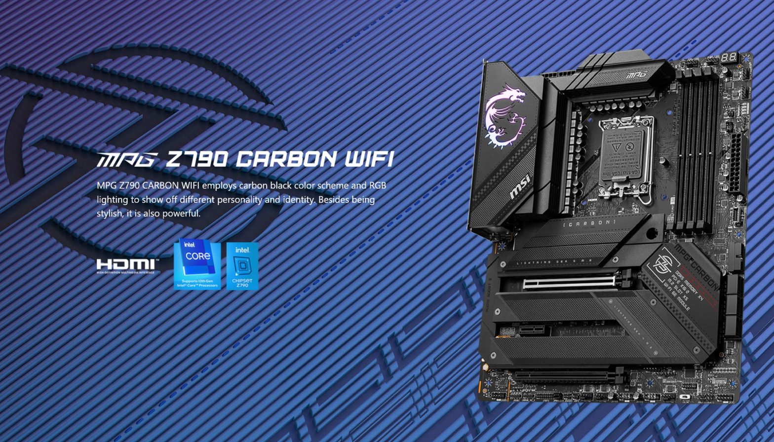 MSI MPG Z790 Carbon WiFi Motherboard Review